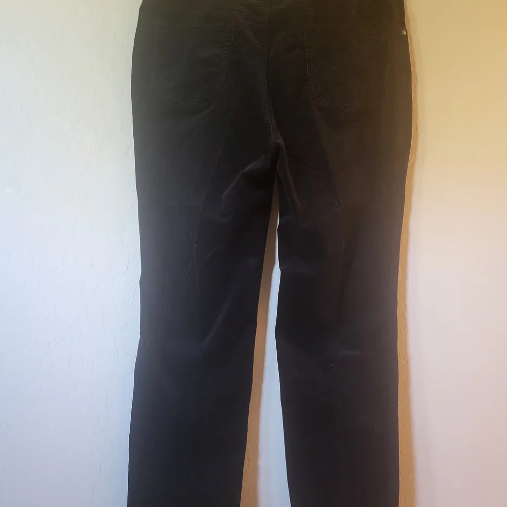 Charter Club Black Straight Leg Pants - Picture 1 of 6